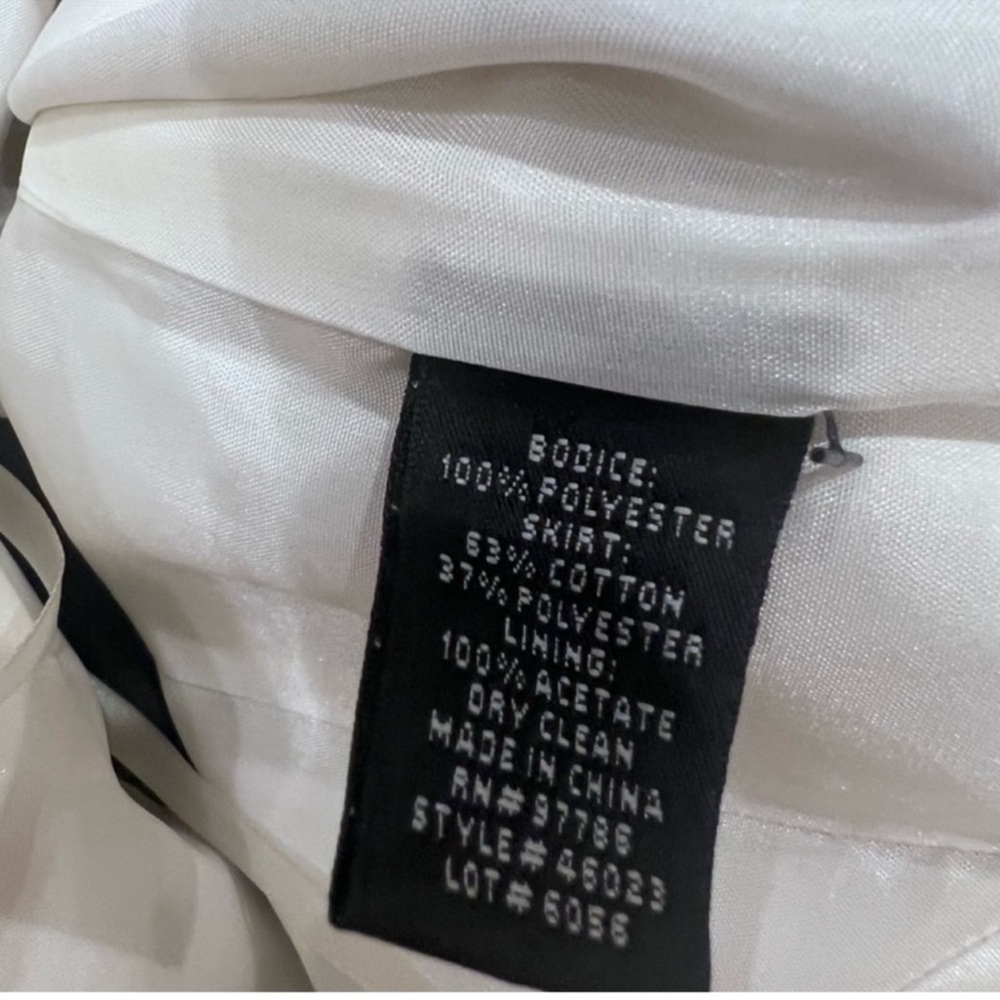 Vintage Y2K Jill Stuart Black White Tuxedo Strapless Bustier Corset Slip Dress - Picture 9 of 10